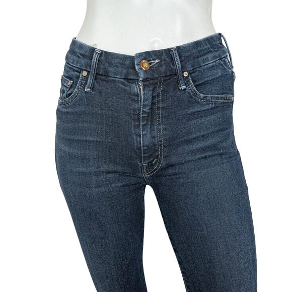 MOTHER Denim Size 25 High Waist Looker Jeans in Coffee Tea or Me - Picture 8 of 11